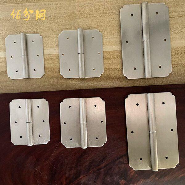 箱柜橱柜纯铜仿古顶可拆卸书柜合页老式铰链衣柜门纯白铜家具中式