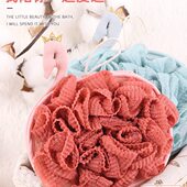 泡泡浴搓澡不散花沐浴球卡通沐浴起泡花球可爱洗澡女儿童搓背浴花