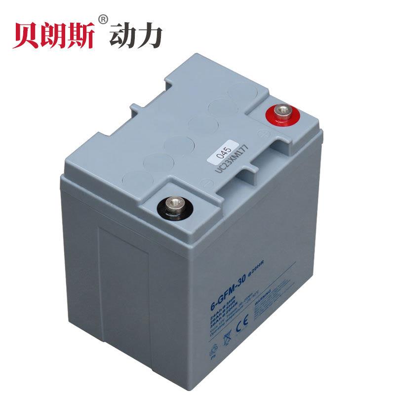 6-GFM-30 铅酸动力电池12V30Ah 电动叉车 小金刚 托盘牵引车电瓶