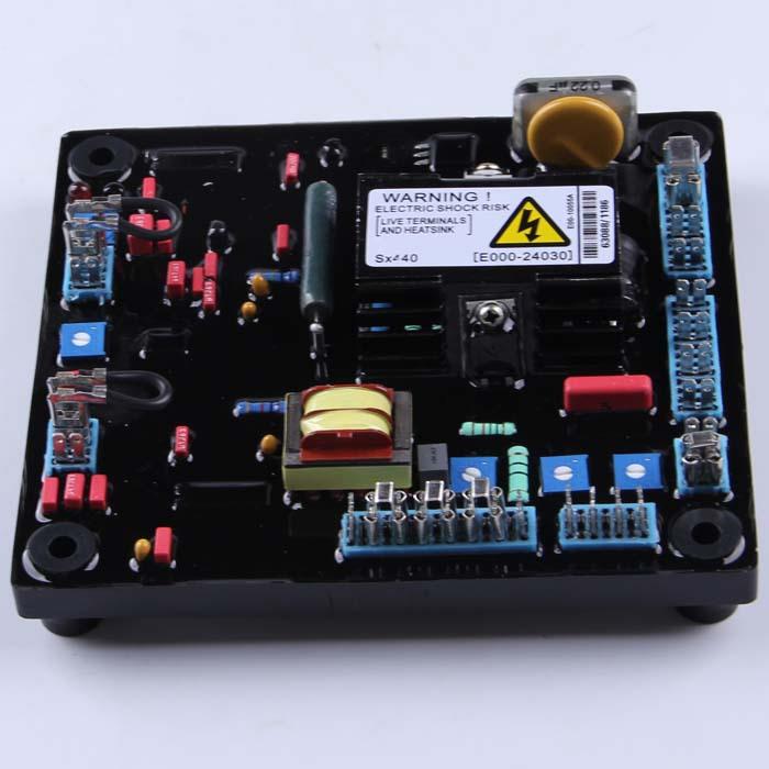 SX440 自动电压调节器AVR 红胶 发电机调压板 稳压板