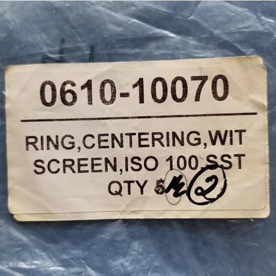 Lesker QF100-CR-SM 过滤网中心圈 - 封面