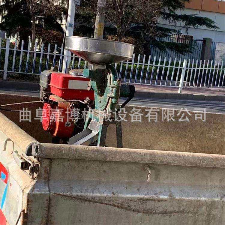 出口汽油带玉米大米打粉机 鱼骨干虾皮粉碎机两项电 操作简单