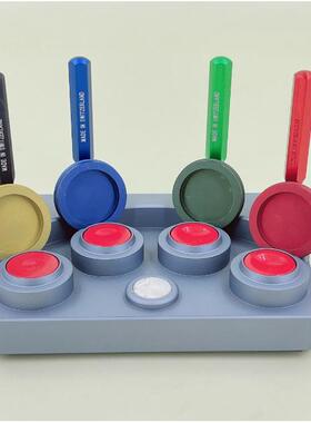 修表工具 瑞士原装MSA17.000-04油笔油碟套装 4支装点油笔