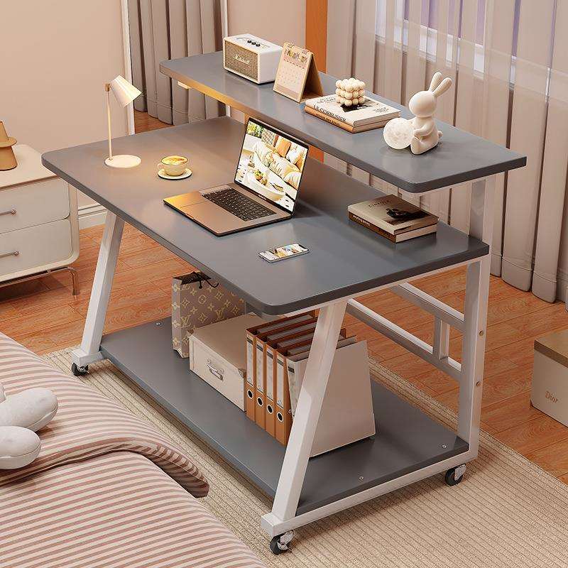 床边桌可移动简约小桌子卧室家用学生书桌简易升降宿舍懒人电脑桌
