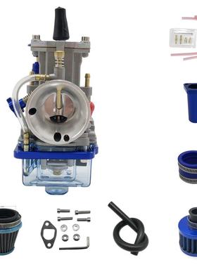 PWK 24 mm化油器油门电缆主喷气机套件 212 196cc 蓝色 404-120