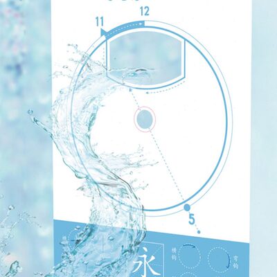 控腕】纠【笔握初学盘感知小学生钟表运笔勾幼儿园训练硬笔笔正