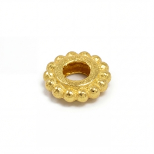 通体18k金齿轮隔片配件(6mm)(重金版)【QL07546】