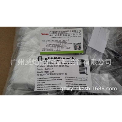 【实物】3295滤芯过滤棉密封圈意大利朱利安尼giuliani