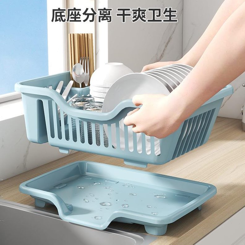 架子碗盘和盘子置物架筷子收纳架碟收纳篮沥水架放碗置物架厨房的
