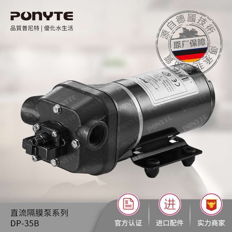 厂家直销 DP-35 12V/24V微型水泵 房车循环泵自吸隔膜泵