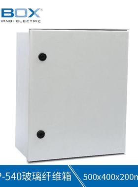 TIBOX开关控制接线盒 SMC玻璃纤维500x400x200灰色户外防水接线盒