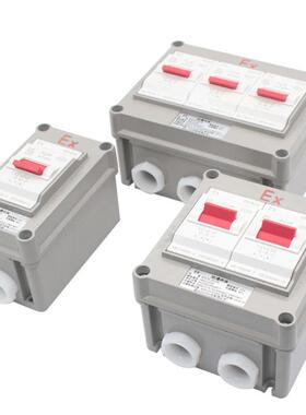 三相防爆开关20A220V380V防爆防水防尘BPZ30-20/2K3K防爆断路器