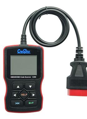 Creator C200 Code Scanner OBD2汽车故障诊断仪发动机检测多语言