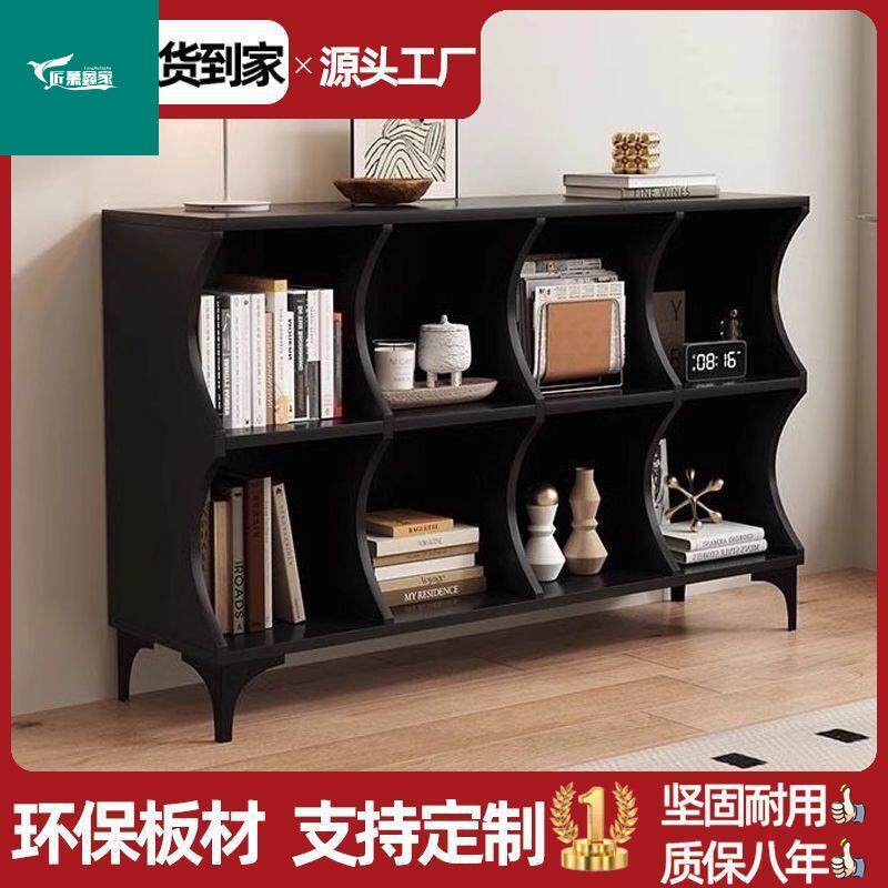 简约现代书柜门厅柜收纳柜客厅柜储物餐边柜室内收纳柜创意格子柜