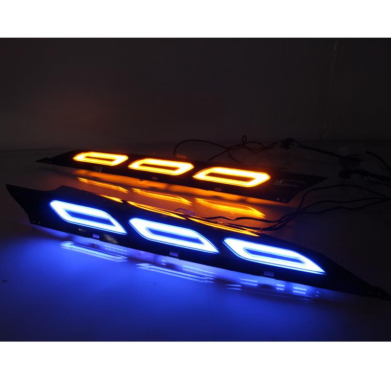 适用17-1921款冠道机盖装饰灯冠道机盖灯流水转向灯冠道改装专用