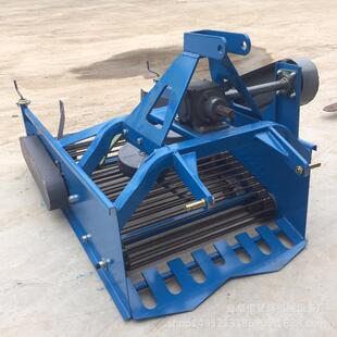 90型土豆红薯收获机 60-160型自动刹秧收货一体机 农用双行好操作