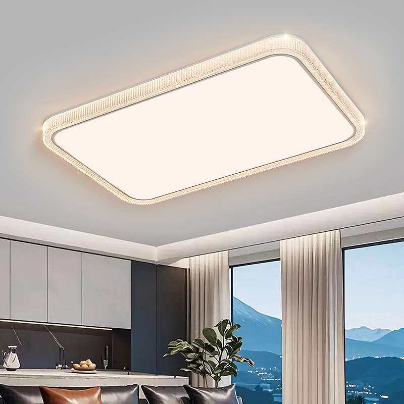 客厅灯主灯现代简约大灯led轻奢水晶灯具全屋套餐厅卧室灯吸顶灯