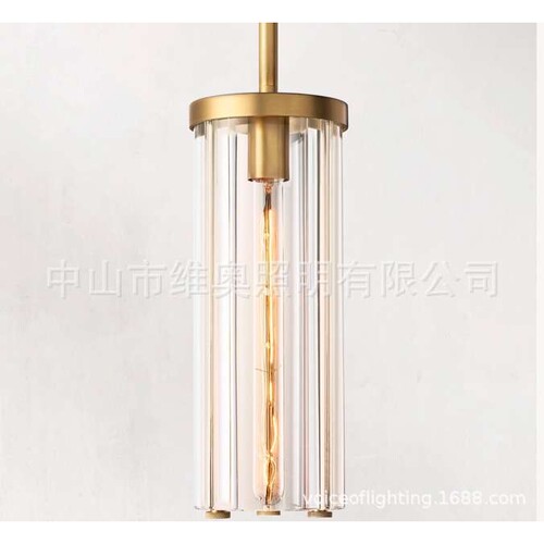 欧美认证单头全铜吊灯尺寸形状颜色可来图来样欢迎到厂考察洽谈