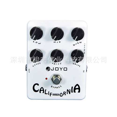 JOYO卓乐 电吉他单块效果器 JF-15 California sound失真音箱模拟
