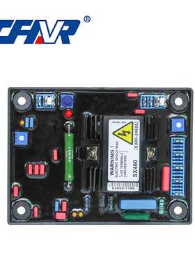 SX460A 柴油发电机自动电压调节器稳压板SX460红色电容