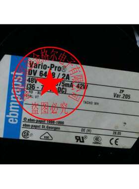 DV6448/2A-204 -208 48V 875MA 42W47W 德国进口进口风扇
