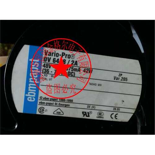 DV6448/2A-204 -208 48V 875MA 42W47W 德国进口进口风扇