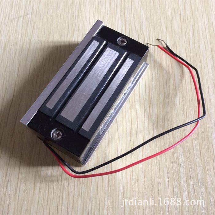 长方型电磁铁80X35X21 12V 24V吸盘式电磁铁 电吸盘 吸力80公斤