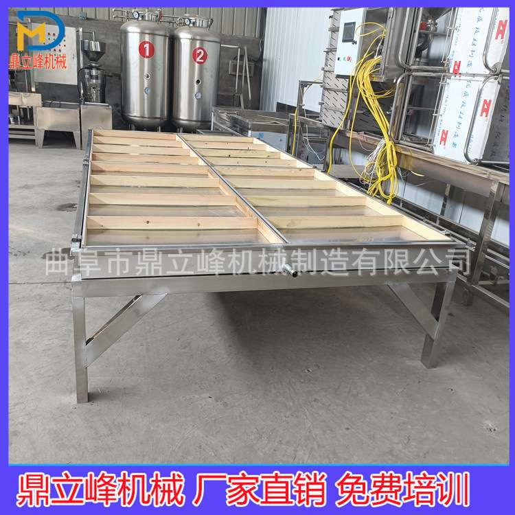 大型商用不锈钢腐竹机器豆制品设备淮南地区圆形腐竹锅厂家直销