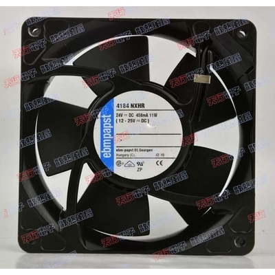 原装德国 西德 4184NXHR 24V 458mA 11W 120*38MM铝框轴流风扇