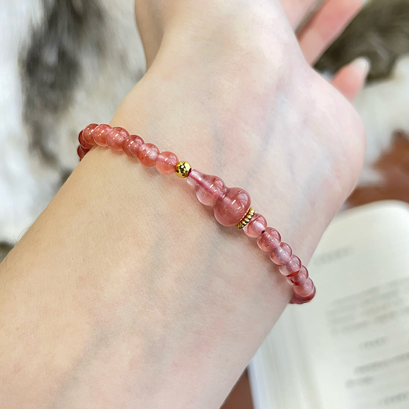 琳琯瑛南红diy手串单圈