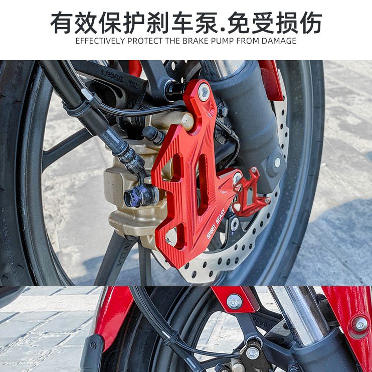 动19泵CR鸷道猛鸷战暴锋壳盖0眼0制刹车泵19碟刹BF卡钳鹰C护R外BT