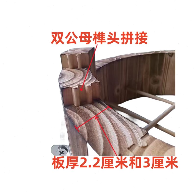 碳桶土中蜜蜂养诱蜂养加厚蜂蜂箱圆形格子杉蜂圆桶蜂箱邮木箱包化