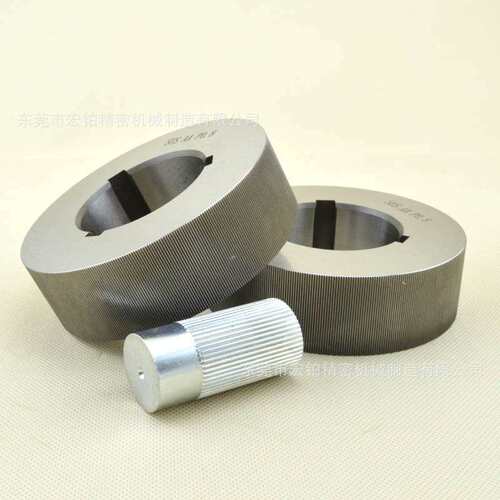 宏铂滚牙轮 3T两轴滚牙轮 直纹 内孔直径50.5mm 厚度30mm滚丝轮