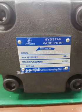 HYDSTAR叶片泵PV2R1-6/8/12/14/17/19/23/25/28/31-F-1-RAA PV2R2