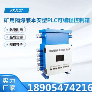 淮南理通KXJ127矿用隔爆兼本安型PLC可编程控制箱 智能款