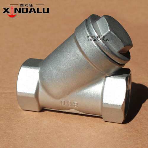 工厂直供Y型过滤器g11w-16p  不锈钢螺纹过滤器