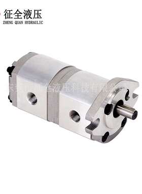 科昌新鸿型HGP-11A-F3/3R双联齿轮泵高压油泵增压液压齿轮自动泵