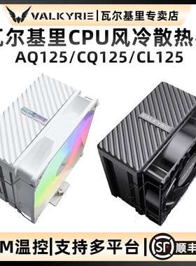 VK瓦尔基里AQ125 CQ125 CL125电脑CPU风扇散热器风冷塔试散热ARGB