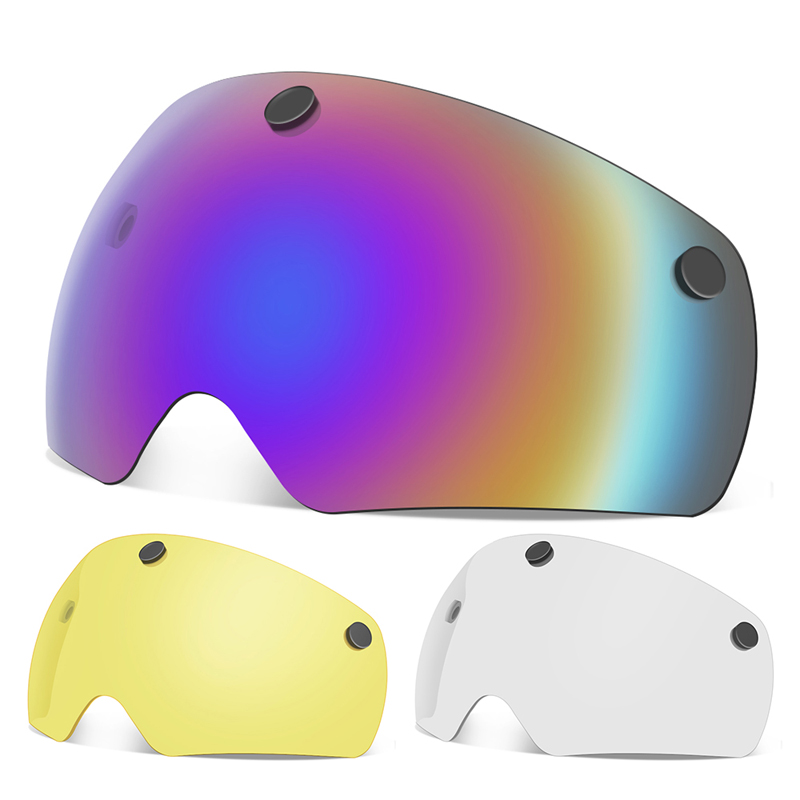 可变色风镜自行车头盔替换磁吸镜片适用本店VG110/VG1Y13型号头盔