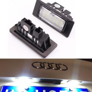 A4L 适用12 B8A5Q3Q5A3车牌灯LED后牌照灯 19款 20年奥迪A6L