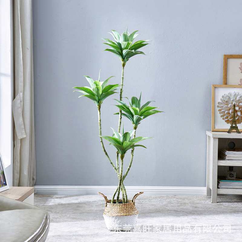 睡莲仿真绿植室内仿生假盆栽植物盆景客厅落地摆件婚庆仿真绿植