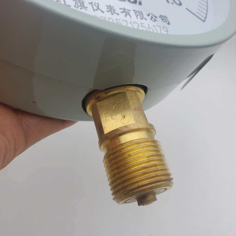红旗电阻远传压力表电阻径向 YTZ-150水压表气压表工厂直销不锈钢