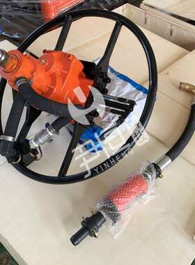 ZQSZ140圆手柄气动手持式钻机 正反转向风动排渣 边坡支护锚杆