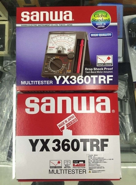 三和SANWA YX360TRF/YX-360TRF指针万用表 防跌落零位中心