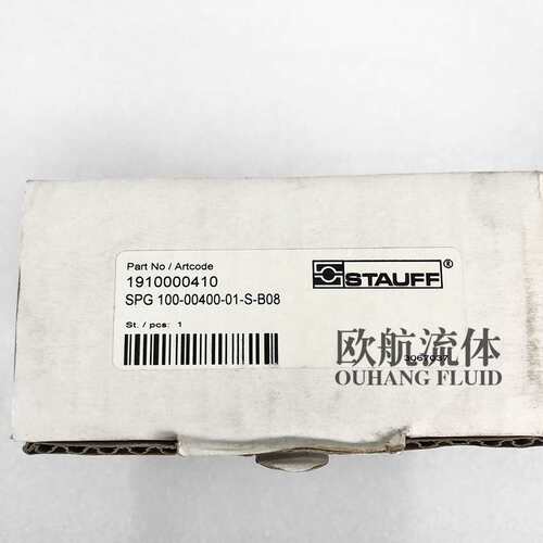 德国STAUFF西德福压力表SPG 100-00400-01-S-B08