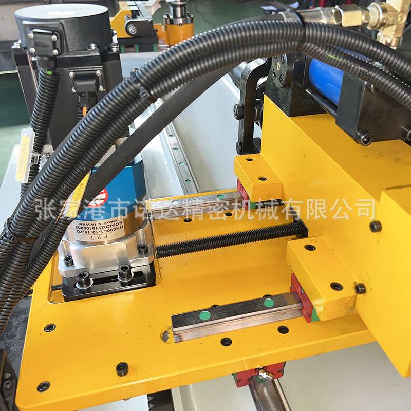 诺达新能源汽车加热冷却管折弯成型设备18CNC弯管机全自动数控弯