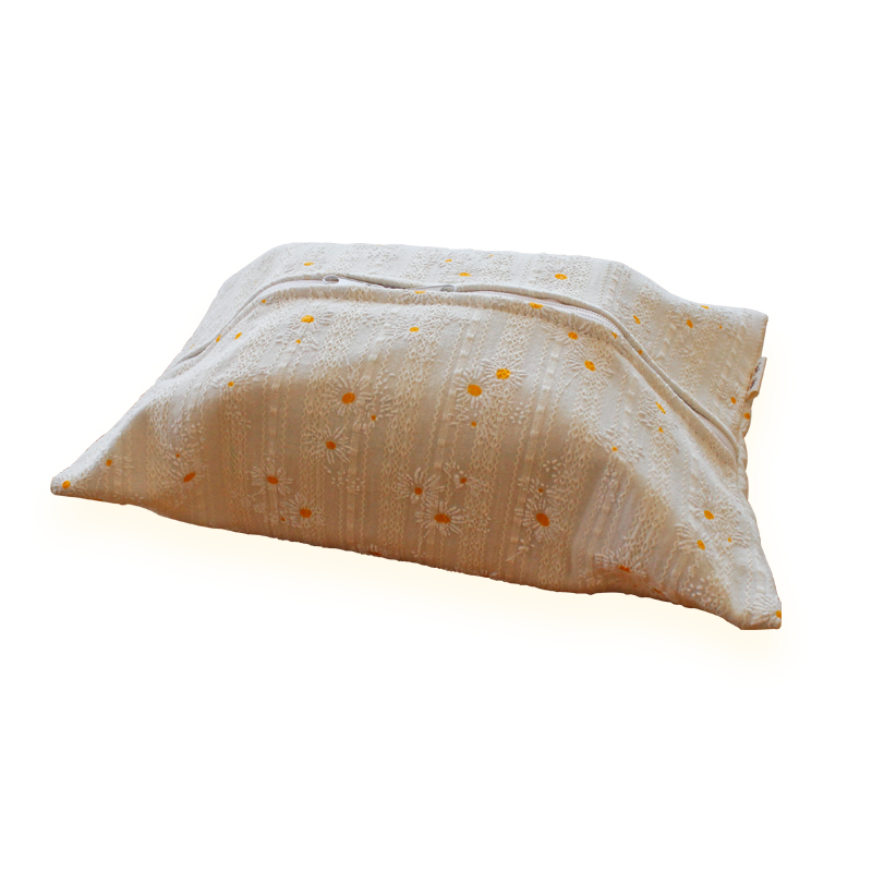 田园小清新纸巾袋挂绳款小雏菊家用挂式纸L巾套双层汽车抽纸袋布