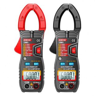 Multimeter Amp Digital Meter Auto ranging Counts Clamp 6000