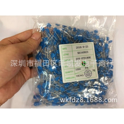 压敏电阻 ZOV-07D180K 18V 片径7MM 07D180K 厂家直销