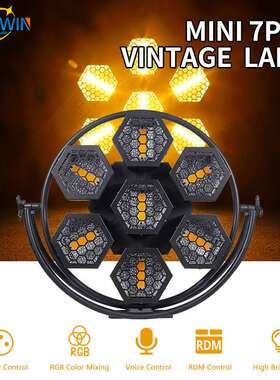 MINI 7X60W COB LED Retro Light DJ Stage LED Effect Lighting